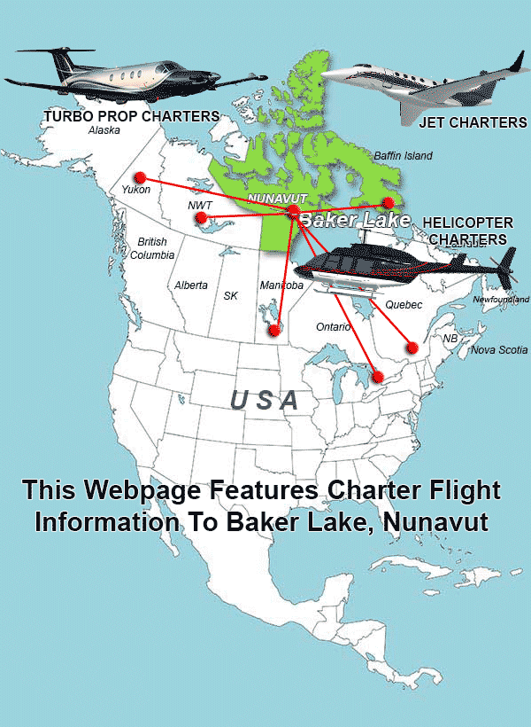 Baker Lake Charter Flights